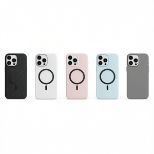Funda Magnética de Cuero Genuino de Color Puro para Teléfono Móvil con Protección Contra Caídas - Product Image 2