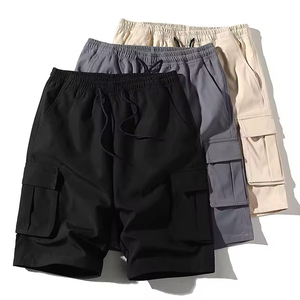 ¡Novedad de 2025! Pantalones vaqueros de algodón de verano con múltiples bolsillos, pantalones cortos informales de 6 bolsillos, pantalones cortos Cargo para hombres con servicio OEM - Product Image 5