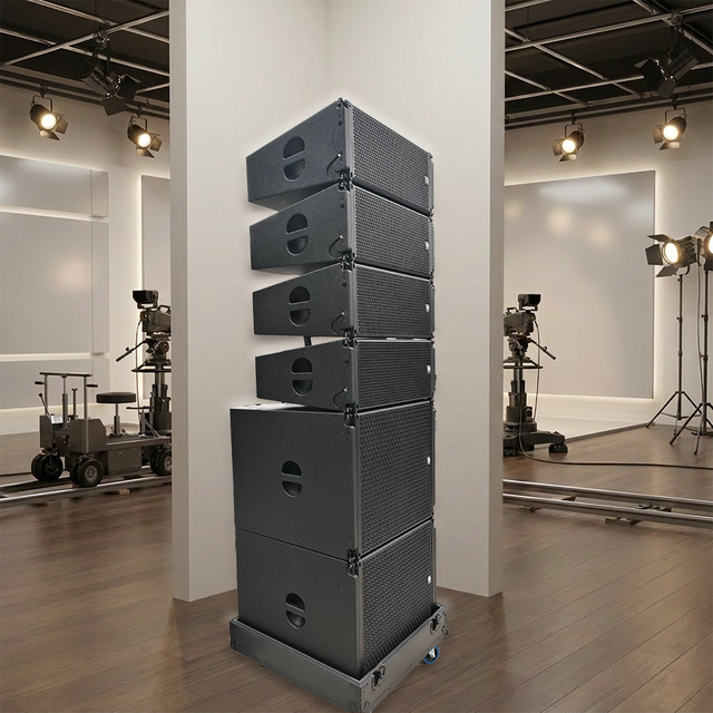 LS3 High Quality 3-Year Warranty 8 Ohm Impedance Mono 700W Passive Waterproof Wood Shell Outdoor Line Array Speakers KSL Series