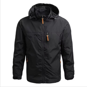 Lightweight bomber jacket breathable zip up closure relaxed bomber jacket streetwear for men stylish comfortable bomber jacket - Product Image 1