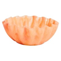 Handgemaakte hars schaal, milieuvriendelijk, vaatwasserbestendig, voedselveilig, voor het serveren van salade & fruit.