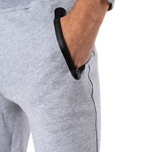 กางเกงจ็อกเกอร์ผ้าฝ้ายเอวสูงสำหรับผู้ชายขนาดใหญ่พิเศษระบายอากาศสไตล์ลำลอง - Product Image 3