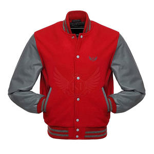 Vestes Letterman en laine de haute qualité pour hommes avec manches en cuir pour l'hiver en vente en ligne pour adultes - Product Image 1