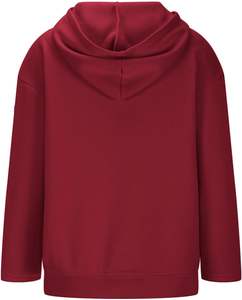 Women's Long Sleeve Fleece Pullover <b>Sweatshirt</b> OEM ODM Factory Supply with Custom Logo Hooded Private Label for Winter - Product Image 4