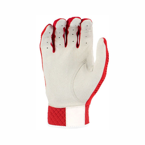Nueva llegada Original de cuero de vaca Cabretta de béisbol guantes de bateo Venta caliente hecho a medida guantes deportivos de bateo - Product Image 3