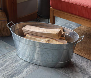 Galvanized Iron <b>Ice</b> <b>Bucket</b> Durable Metal Custom Size And Finished For Bar Accessories Wine Cooler Oval Shape Wedding Home Deco - Product Image 2