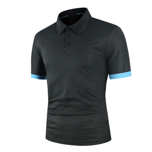 Best Quality Polyester/Cotton Solid Pattern Printed Casual T-Shirt Man for Shirts Short Sleeves Embroidered Flannel Fabric - Product Image 5
