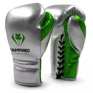 Guantes de Boxeo de Entrenamiento MMA de Cuero Duradero de Alta Calidad, Diseño Personalizado, Impermeables, Antideslizantes, Transpirables, para Uso en Exteriores - Product Image 2