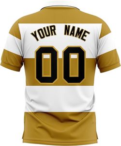 Chaqueta de Forro Polar a Rayas con Bordado Personalizado, Transpirable, para Equipo Deportivo, de Manga Corta, Informal, para Golf, con Logotipo y Nombre Vintage - Product Image 2