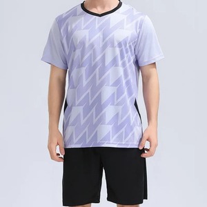 2025 hommes Fitness Football maillots sweats Football uniforme costumes ajustement sec course T-shirts homme entraînement Shorts ensemble maillots - Product Image 1