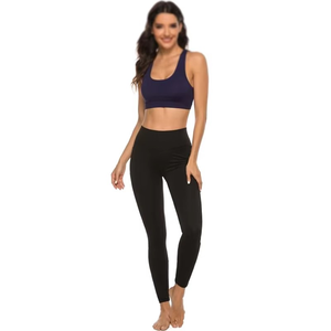 Running antichoc dos nu culture sport soutien-gorge Fitness vêtements vêtements et accessoires dames Simple licou cou sport soutien-gorge - Product Image 4