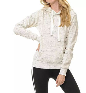 Winter Latest Design Hooded Women's Customizable Style Custom Logo Anti-Pilling Breathable Polyester/Cotton <b>Lightweight</b> <b>Hoodie</b> - Product Image 6