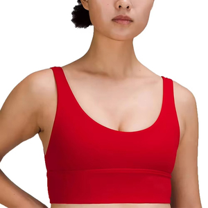 Soutien-gorge de sport en polyester spandex design personnalisé pour femmes fabriqué au Pakistan vêtements de sport respirants pour tailles plus style simple 2026 - Product Image 6