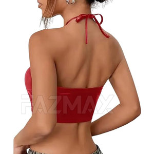 Sujetador de cuero transpirable de alta calidad para mujer en stock, fabricante de Pakistán, sujetador de cuero para mujer - Product Image 2