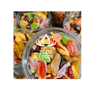 Delicious Premium Mixed Cupced Soft Dry Fruit Rich en sabor y textura Ideal para batidos y postres Blue Lotus - Product Image 1