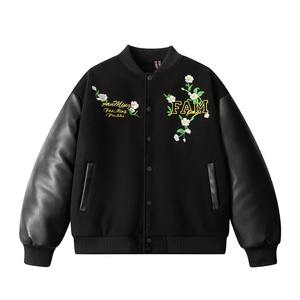 แจ็คเก็ตวาร์ซิตี้ผู้ชายสไตล์วินเทอร์ไฮสตรีท ผ้าโพลีเอสเตอร์/คอตตอน แขนเสื้อแบบมีฮู้ด อุ่น คุณภาพสูง เหมาะสำหรับทุกโอกาส สไตล์เบสบอลแบบสั่งทำพิเศษ - Product Image 1