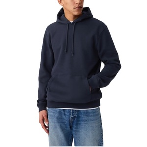 Sudadera Deportiva Personalizada de Alta Calidad para Hombre, Sudadera con Capucha de Tejido Invertido Liso con Bolsillo Tipo Canguro, Ropa Premium - Product Image 1