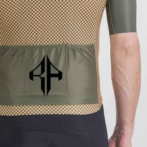 Nueva llegada Full Zip up hombres sublimación ciclismo Jerseys 100% poliéster Material Premium alta calidad logotipo personalizado para los hombres - Product Image 6