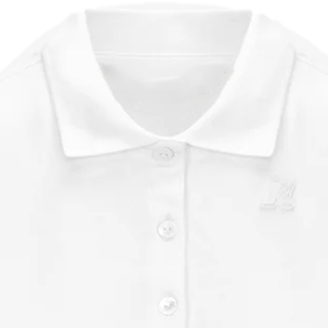 Camiseta de Manga Corta Estilo Inglés de Algodón 100% Personalizada para Mujer, Logotipo Frontal Personalizado en Relieve, Transpirable, Ecológica, OEM - Product Image 2