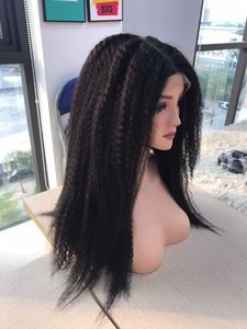 Venta al por mayor de pelucas de cabello humano HD de encaje frontal negro natural recto para las mujeres negras de pelo vietnamita - Product Image 5