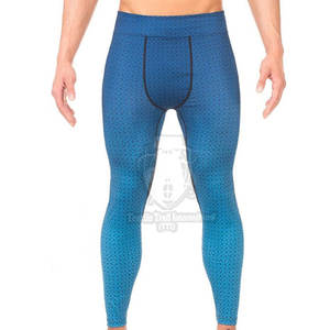 Pantalones de Compresión Deportivos para Hombre de Alta Calidad, Spandex/Poliéster, para Entrenamiento y Fitness - Product Image 1