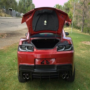 2015 Chevrolet Camaro 2LT coupé RWD utilisé LHD berline boîte de vitesses automatique sièges en cuir caméra arrière en alliage d'aluminium galerie de toit sombre - Product Image 2