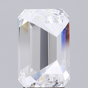 Diamant de laboratoire taille émeraude Rising Diamond 5,09 carats, couleur D, clarté VVS2, percé au laser, certifié IGI, modèle 30 DH 33 émeraude pour - Product Image 4