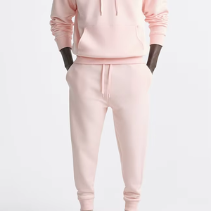 Logo personnalisé survêtement à fermeture éclair vente en gros survêtement de qualité supérieure 300 à 500GSM 100% tissu polaire de coton pour hommes - Product Image 2