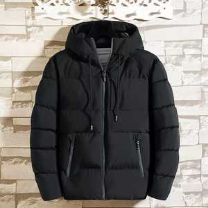 Men Winter Warm <b>Duck</b> <b>Down</b> <b>Jacket</b> Ski Snow Thick Hooded Puffer Coat Quilted Parka - Product Image 2