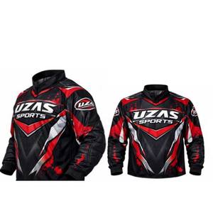 เสื้อเพนท์บอลสีพื้น โพลีเอสเตอร์ 100% แบบสั่งทำพิเศษ ชุดกีฬาคุณภาพสูง พิมพ์ลายแบบซับลิเมชั่น สำหรับกีฬายิงปืนกลางแจ้ง - Product Image 5