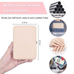 2025 ensemble de manucure coupe-ongles Kit de pédicure 18 pièces en acier inoxydable outils de soin des ongles coupe-ongles Kits de toilettage bleu - Product Image 4