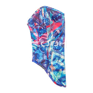 Corset à imprimé aztèque bleu par sublimation numérique - Product Image 5