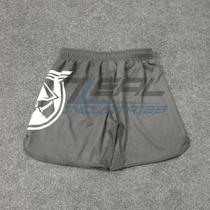 Pantalones Cortos de MMA Personalizados, Cintura Elástica, Tela Microelástica, Impresión por Sublimación, Pantalones Cortos de Lucha BJJ Grappling, Hechos en Pakistán - Product Image 2