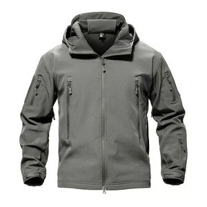 Veste Softshell légère imperméable à col montant avec fermeture éclair pour la randonnée, le camping, la pêche et les activités tactiques - Product Image 4