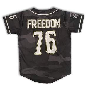 Camiseta de béisbol personalizable OEM para hombre, transpirable, sublimación, diseño a la moda, ropa de béisbol personalizable para jóvenes, venta al por mayor en blanco - Product Image 3