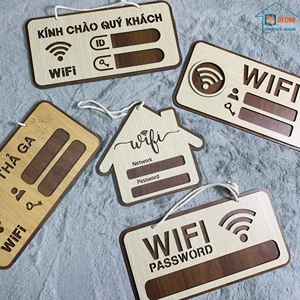 Letreros de puerta de madera con diseño minimalista y rústico, rectangulares, para cumpleaños, decoración comercial, 2 unidades - Product Image 5