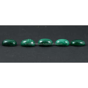 Cabujón de forma ovalada suave de malaquita Natural súper increíble, cabujón de piedras preciosas sueltas para una increíble Fabricación de joyas de la mejor calidad para regalo - Product Image 2