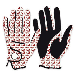 Gants de golf pour hommes à la mode de qualité supérieure en cuir Cabretta respirant confortable Logo personnalisé nouveaux gants de golf sublimés camouflage - Product Image 2