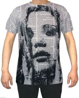 T-shirt de sport pour homme en jersey 100% coton, col rond, imprimé par sublimation, respirant, écologique, séchage rapide, marathon