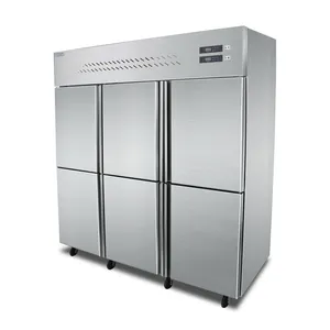 Réfrigérateurs commerciaux à congélateur supérieur Réfrigérateur en acier inoxydable 1350L centigrade pour usage domestique et commercial