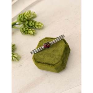 Navajo Handmade Cultural Collectible Rose Dahlia & Heart <b>Cuff</b> <b>Bracelet</b> Made of Sterling <b>Silver</b> - Product Image 4