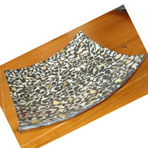 Assiette en mosaïque coquillage BIJOUX DE MER Plaque Motif mosaïque Taille 30cm - Product Image 2