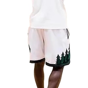 Pantalones Cortos de Baloncesto Retro de Poliéster para Hombre, Estilo Urbano, Estampado por Sublimación, Estética Casual, Ropa Deportiva de Verano, de Alta Calidad - Product Image 6