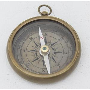 Boussole de luxe antique boîte intelligente emballée boussole ronde en laiton accessoires nautiques articles cadeaux boussole Premium prix abordable - Product Image 3