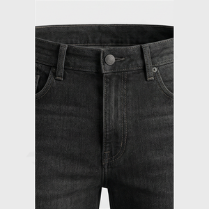 กางเกงยีนส์สีน้ำเงินทรงสลิมยืดได้สำหรับผู้ชาย ปี 2025 แบรนด์ Swag Shell กระเป๋าด้านนอกแบบกำหนดเอง พิมพ์ลายได้ ขายส่ง - Product Image 4