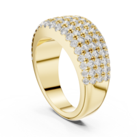 Bague élégante classique en diamant de laboratoire de 2,28 carats avec certificat IGI, bijoux fins, cadeau de fiançailles, de mariage ou de fête