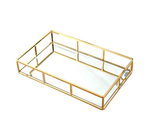 ถาดเหล็กเสิร์ฟแบบปรับแต่งได้เป็นมิตรต่อสิ่งแวดล้อมสำหรับตกแต่งบ้านโต๊ะรับประทานอาหารในห้องครัวยอดนิยมอินเดีย - Product Image 5