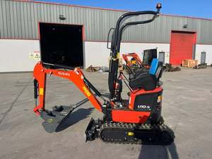 Miniexcavadora Kubota U10-5 Usada, de 0-2 Toneladas, con Bomba de Concreto, Maquinaria de Construcción con Orugas y Motores Usados - Product Image 4
