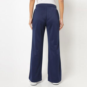 Top Premium taille haute unisexe pantalon évasé rayure/personnalisé taille élastique coton tissu fait femmes et hommes pantalon évasé - Product Image 5