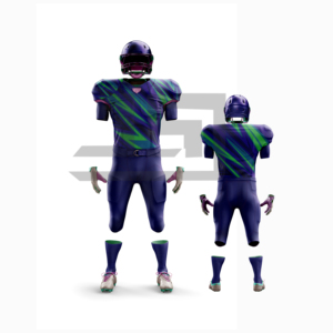 Uniforme de Fútbol Americano Premium, Transpirable, de Secado Rápido, Pantalones y Camiseta Personalizables con Nombre de Equipo, Diseño Antibacterial para Equipos Adultos - Product Image 6